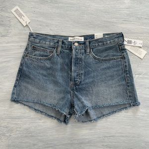 Aritzia Denim Forum Ex Boyfriend jean shorts